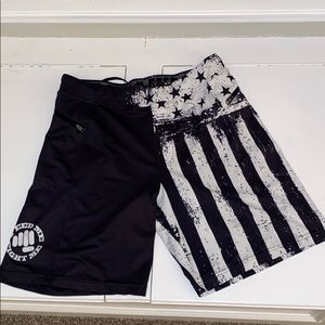Feed Me Fight Me Men’s Board Shorts